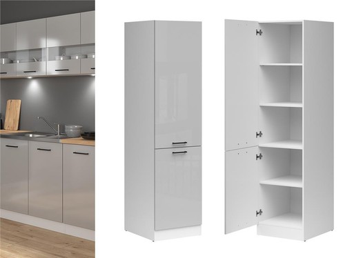 Kitchen larder unit left - larder,