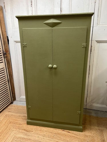 Vintage painted larder - painted,