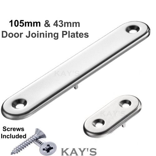 Door joining plates with - door,