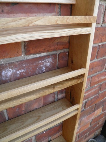 Oak larder wall counter - oak, /