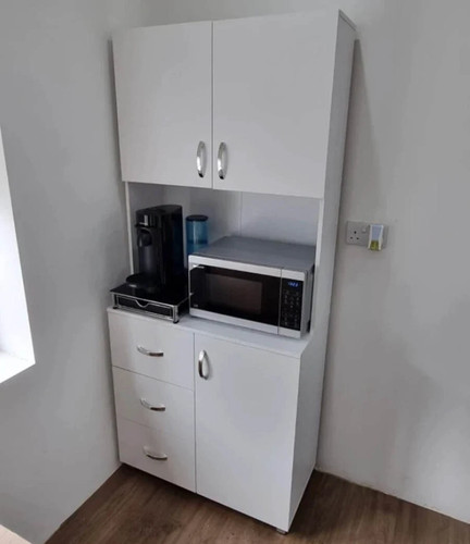 Tall kitchen storage cupboard - kitchen,