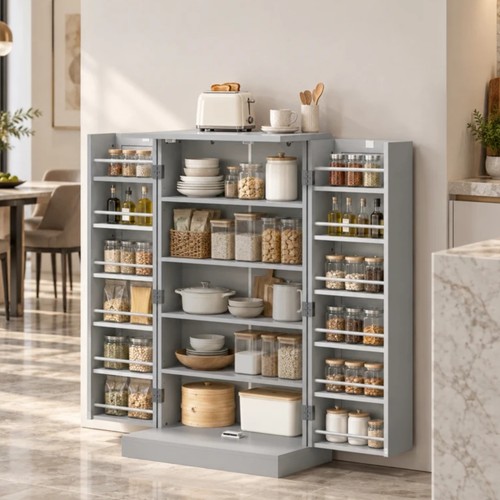 Kitchen larder pantry cupboard - pantry,