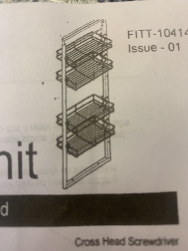 Pull out larder unit 600mm - larder,