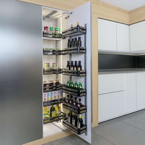 Kitchen pantry storage pull - pantry,
