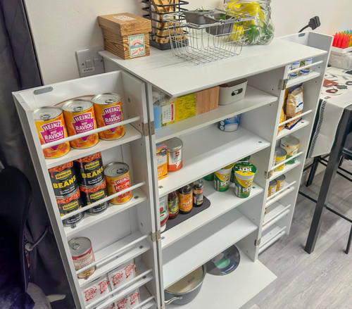 Small kitchen cupboard storage - cupboard,