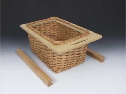 Pull out wicker - out, baskets